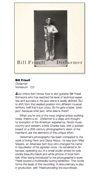 Bill Frisell - Disfarmer