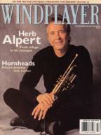 Windplayer Magazine cover - Herb Alpert