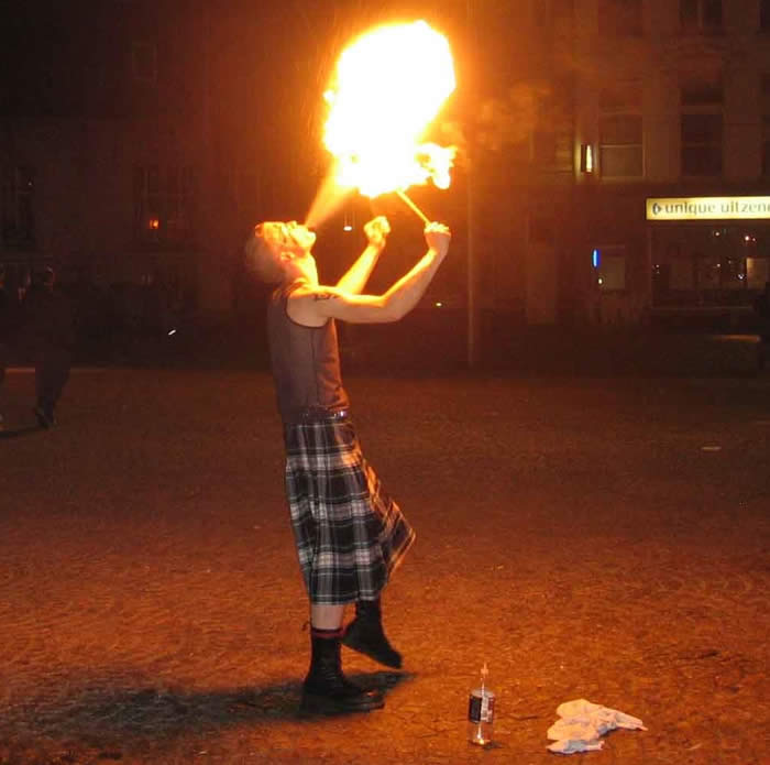 Fire eater